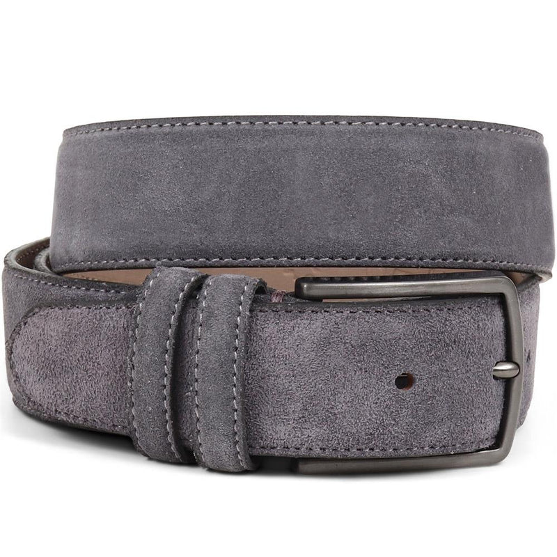 Upney Men's Suede Leather Belt - UPNEY / 321 982