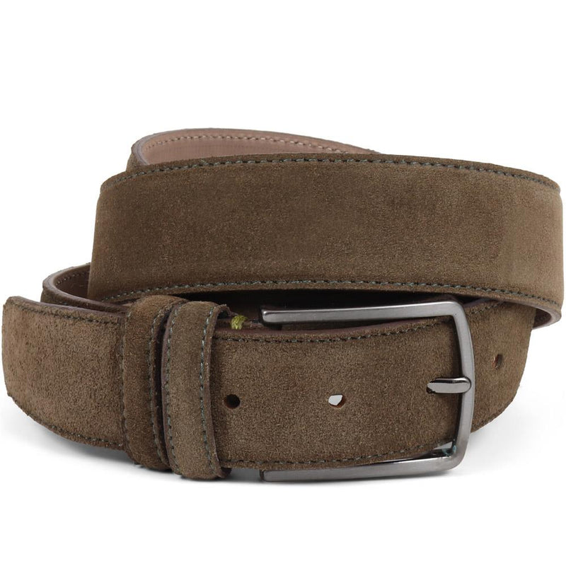 Upney Men's Suede Leather Belt - UPNEY / 321 982