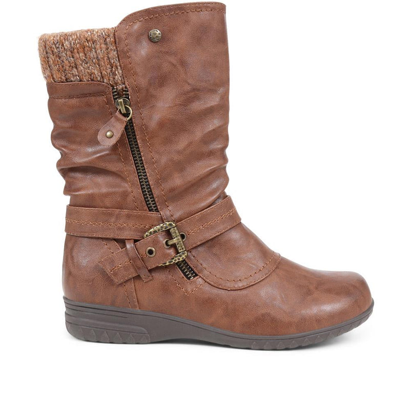 Slouch calf boots online