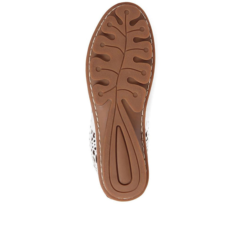 Leather Peep Toe Shoes - MAGO37502 / 323 944