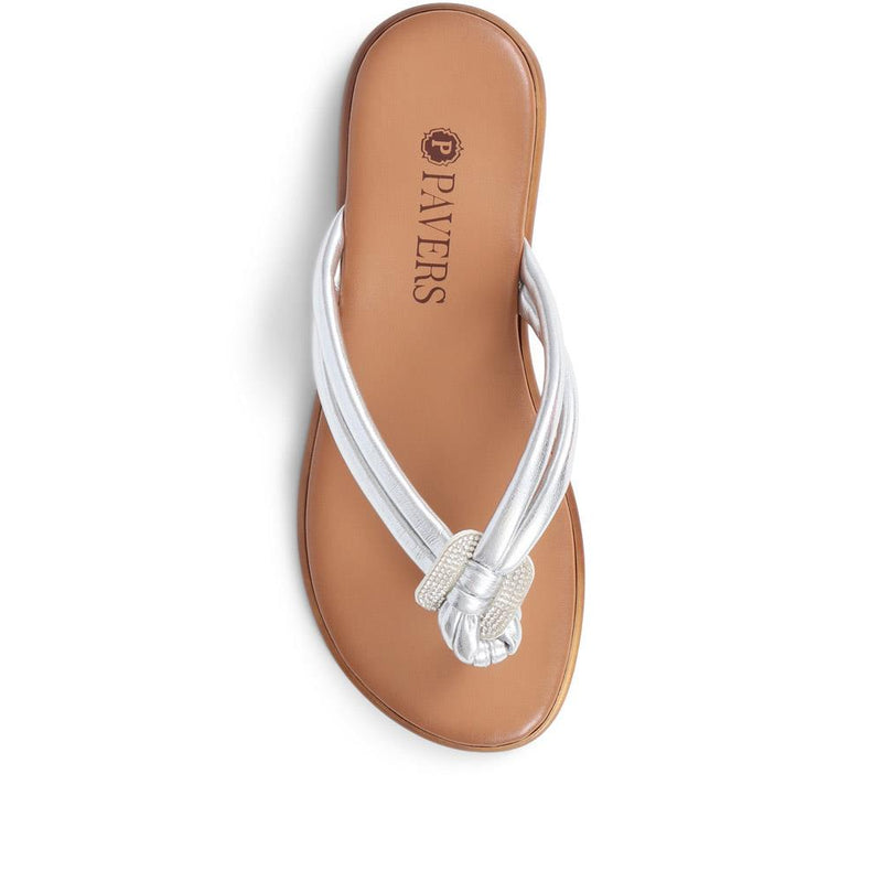 Slip-On Casual Toe-Post Sandals - CLUBS37013 / 323 812