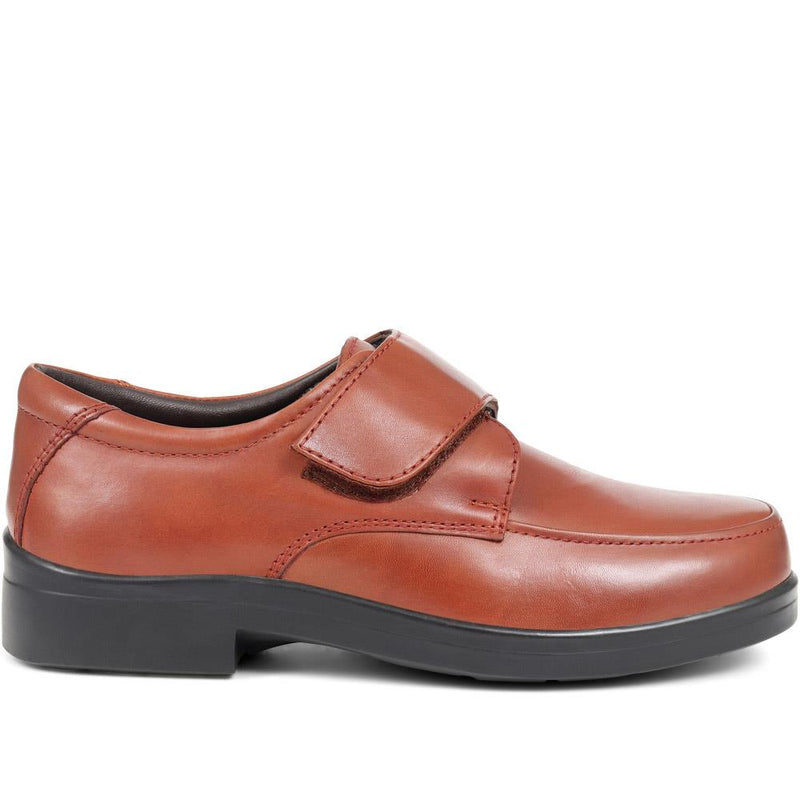 Touch-Fasten Monk Strap Shoes - BARNARD / 324 139