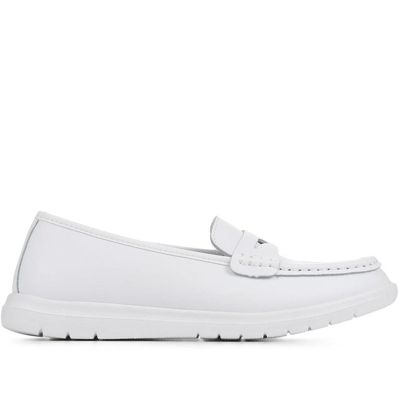 Wide Fit Touch-Fasten Loafers - BRK35019 / 322 347