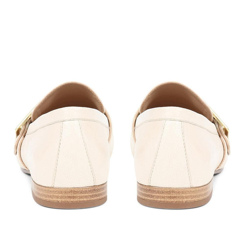 Stefania Leather Slip-On Shoes - STEFANIA / 324 557