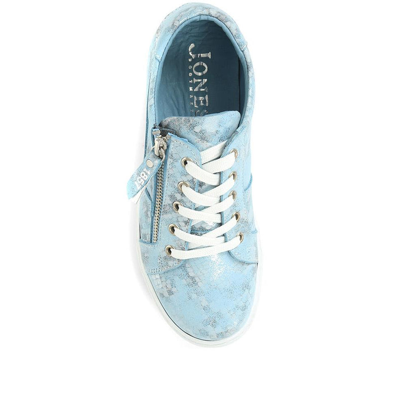 Padova Leather Lace-Up Trainers - PADOVA / 320 235