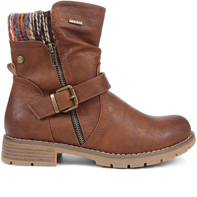 Casual Biker Boots - WBINS38033 / 324 161