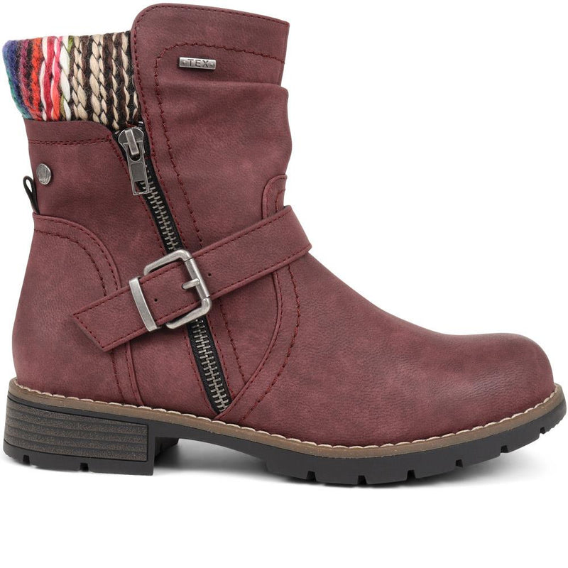 Casual Biker Boots - WBINS38033 / 324 161