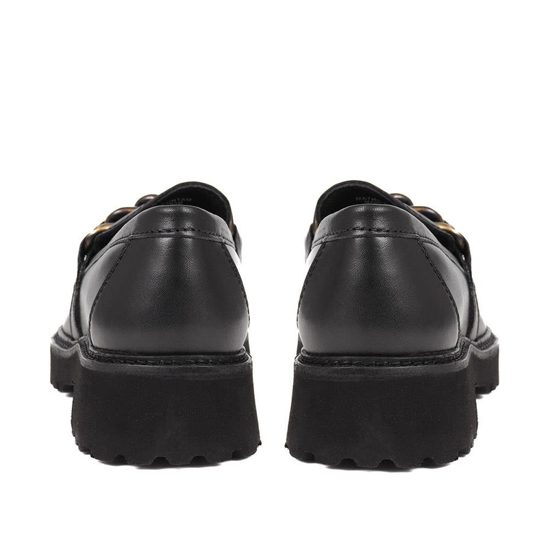 Mathilde Leather Platform Loafers - MATHILDE / 324 327