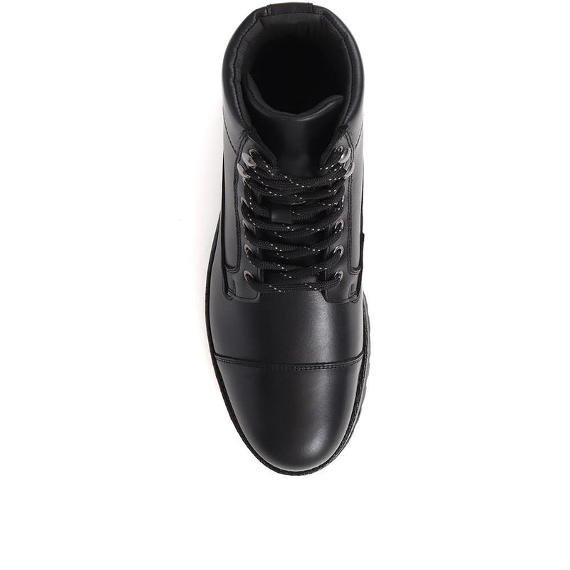 Leather Lace-Up Boots - DAEL / 324 501