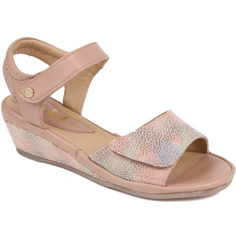 Low Wedge Touch-Fasten Sandals - VAN37052 / 324 876