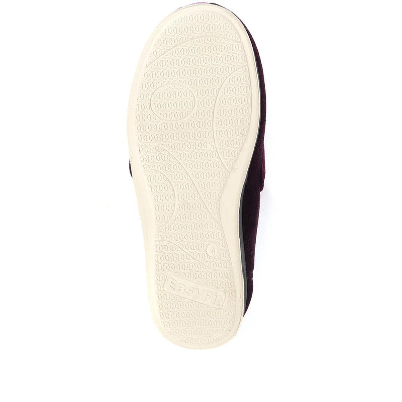 Extra Wide Fit Touch Fasten Slippers - ANA / 320 260