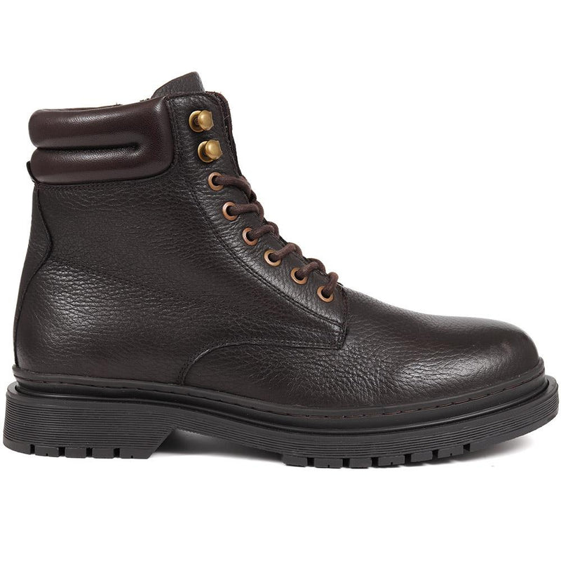 Elio Leather Lace Up Boots - ELIO / 324 398