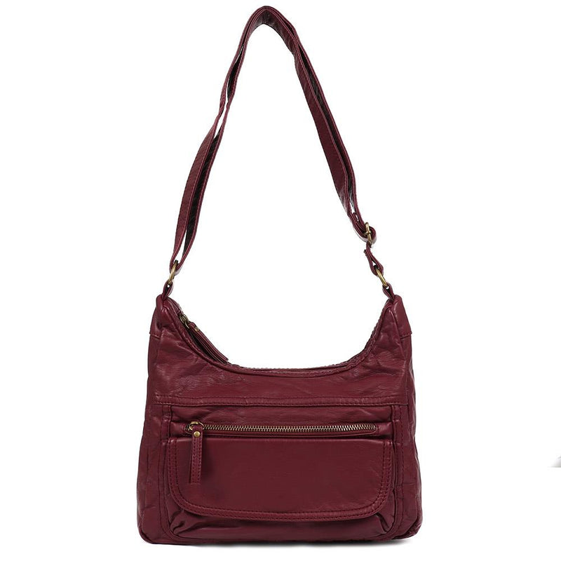 Zip Close Shoulder Bag - WAHT38011 / 324 533