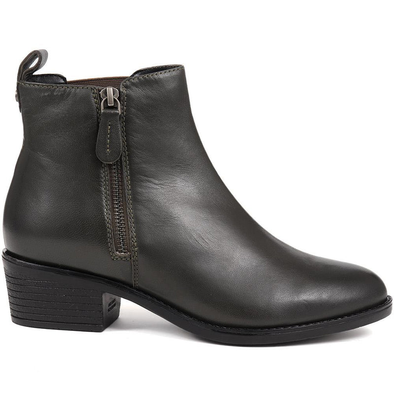 Leather Heeled Chelsea Boots - GUP38500 / 324 315