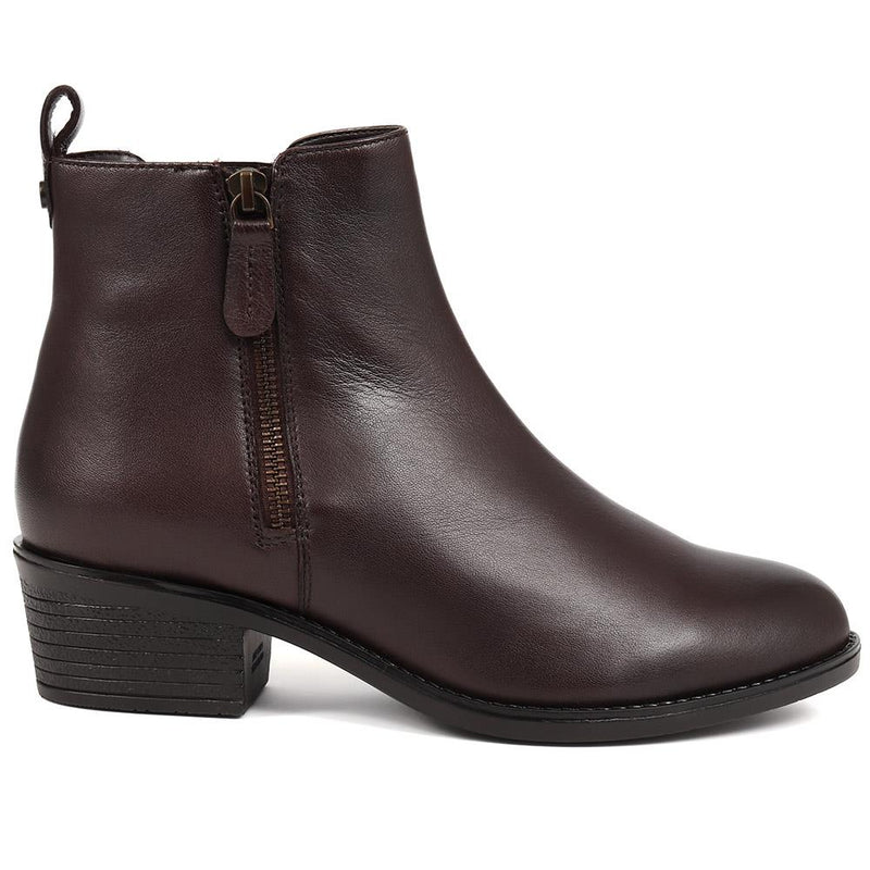 Leather Heeled Chelsea Boots - GUP38500 / 324 315