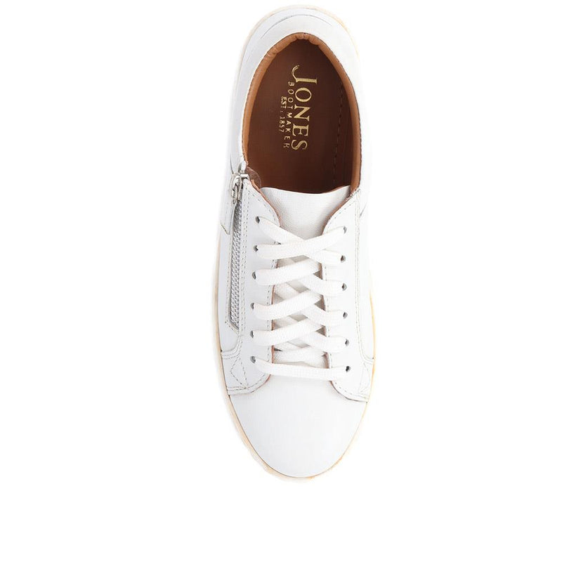 Tiana Leather Lace Up Trainers - TIANA / 324 733