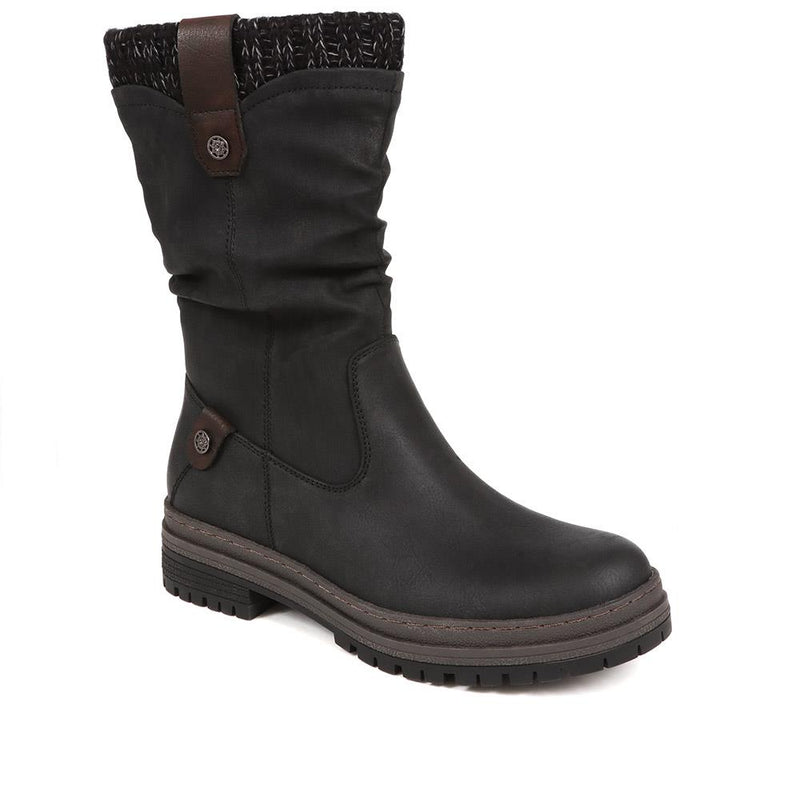 Casual Mid-Calf Boots - TELOO38001 / 324 311