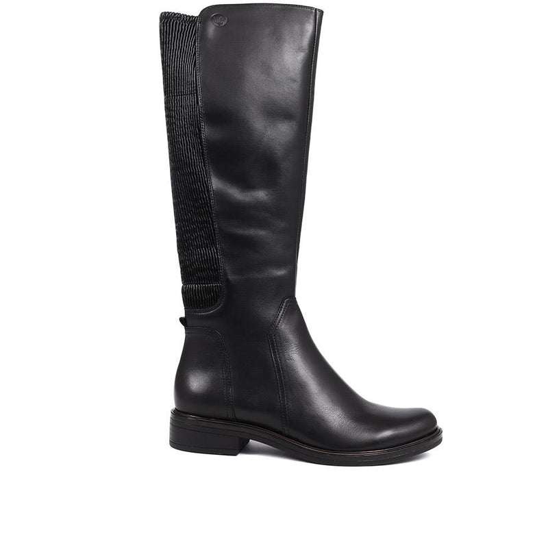 Leather Knee High Boots - CAPRI38505 / 325 551