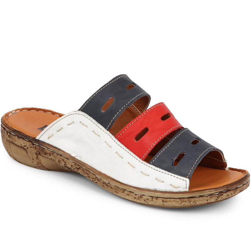 Leather Mule Sandals - HAK39029 / 325 612