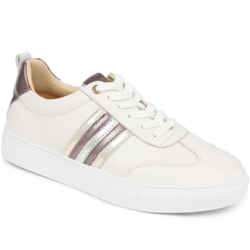 Aspyn Leather Trainers  - ASPYN / 325 132