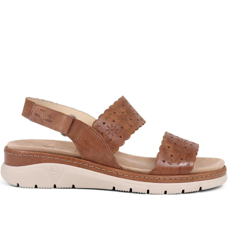 Fly Flot Leather Sandals - CAL39005 / 325 186