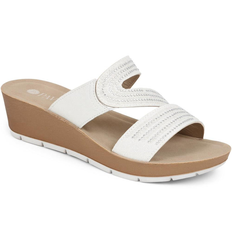 Low Wedge Mule Sandals - INB39057 / 325 204