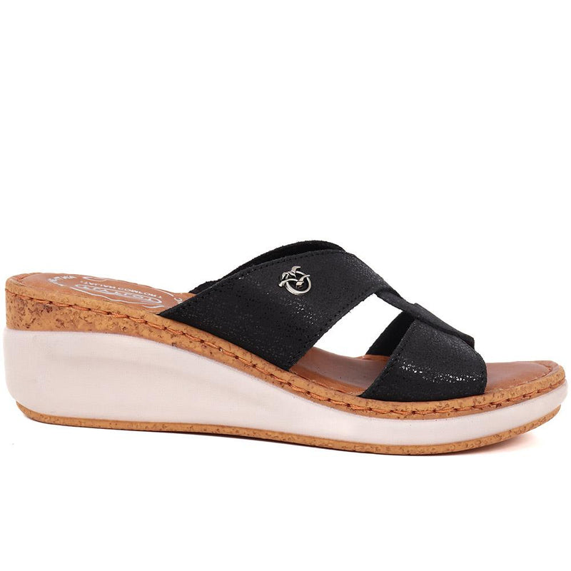 Fly Flot Wedge Mule Sandals - FLY39019 / 324 788