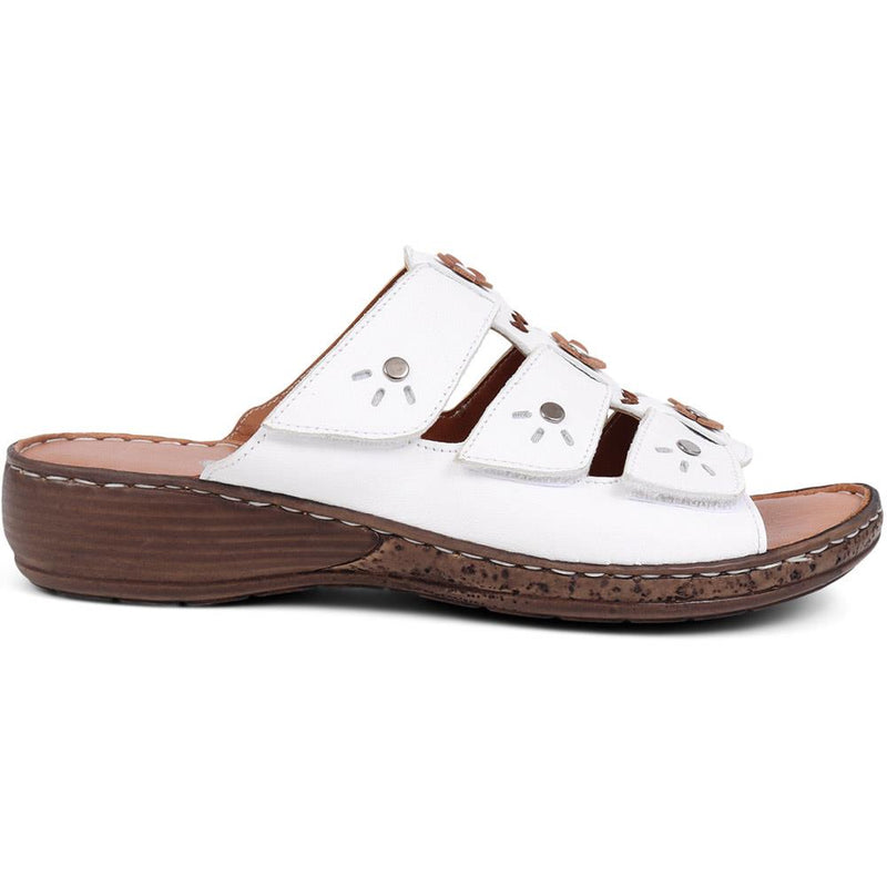 Leather Mule Sandals - LUCK39015 / 325 723