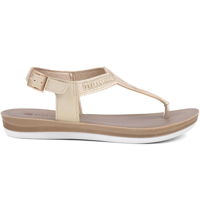 Adjustable Toe-Post Sandals - INB39073 / 325 331