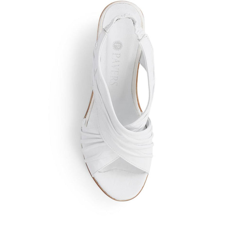 Slip-On Wedge Sandals - KAP39001 / 325 554