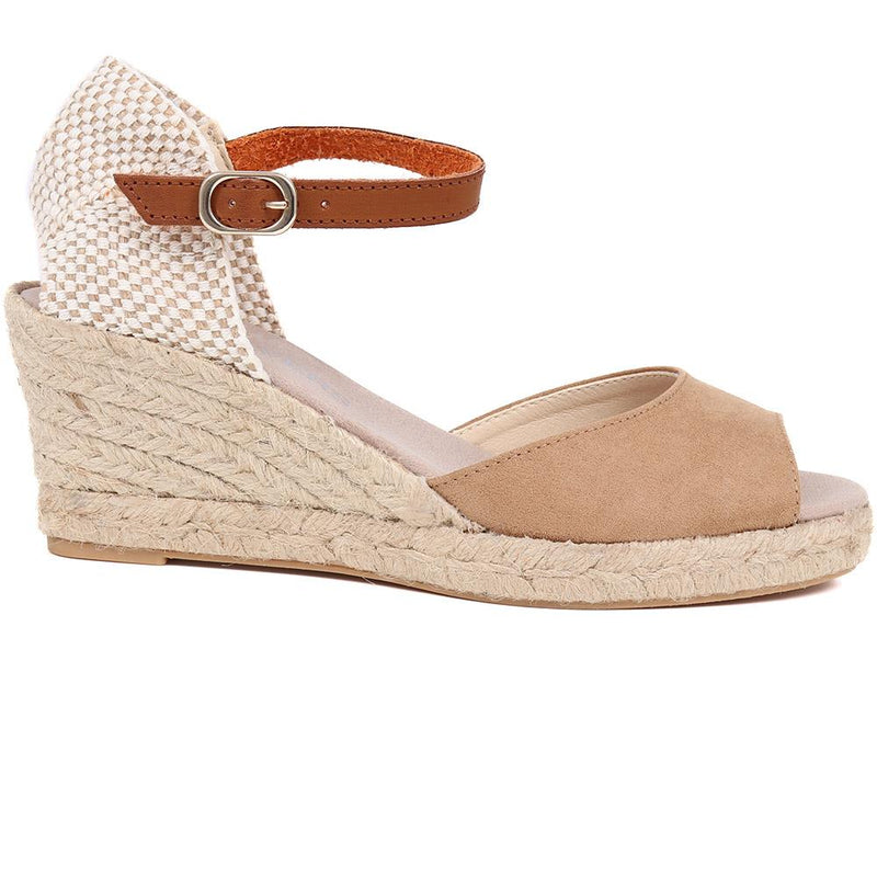 Adjustable Espadrille Sandals  - VUL39001 / 326 113