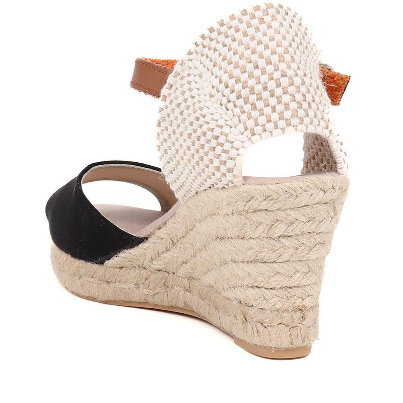 Adjustable Espadrille Sandals  - VUL39001 / 326 113