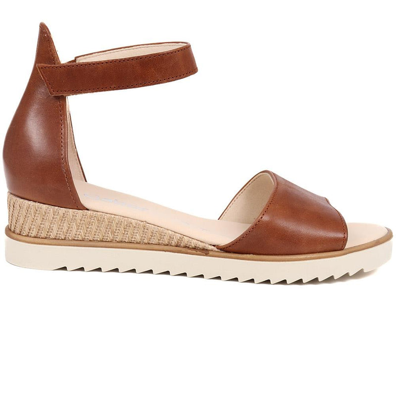 Leather Wedge Sandals  - GAB39504 / 325 077