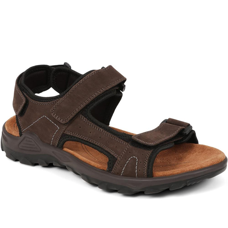 Adjustable Leather Walking Sandals DDIN35007 321 538