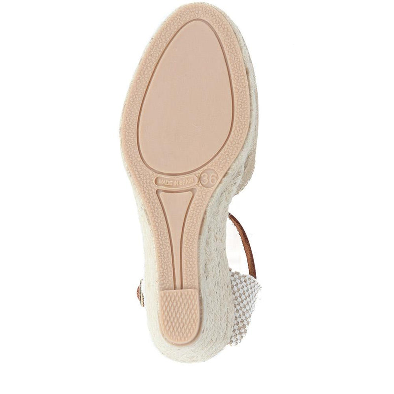 Adjustable Espadrille Sandals  - LOLLA39001 / 326 331