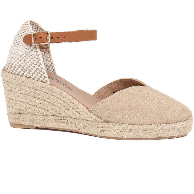 Adjustable Espadrille Sandals  - LOLLA39001 / 326 331