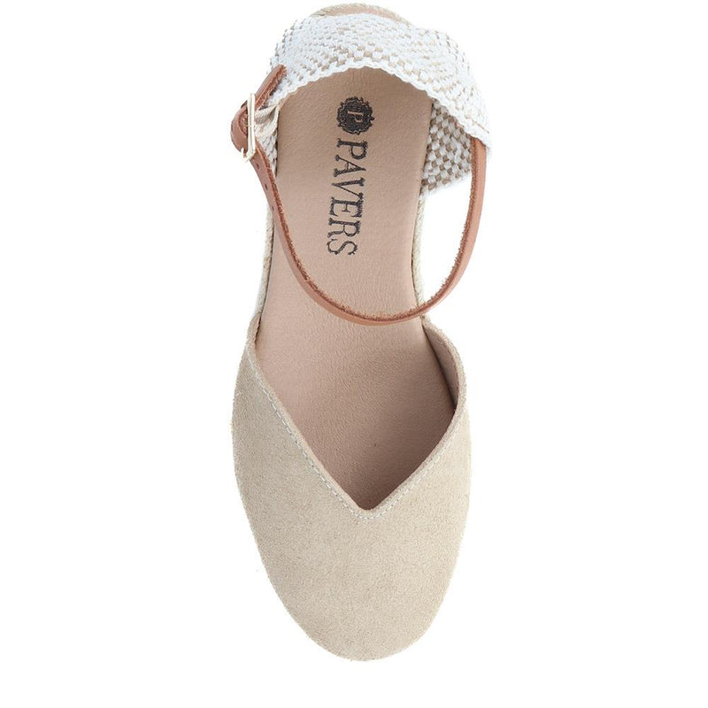 Adjustable Espadrille Sandals  - LOLLA39001 / 326 331