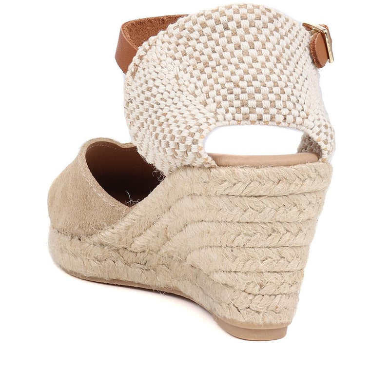 Adjustable Espadrille Sandals  - LOLLA39001 / 326 331