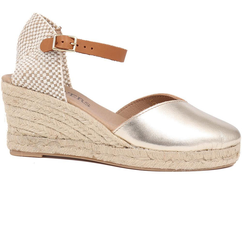 Adjustable Espadrille Sandals  - LOLLA39001 / 326 331