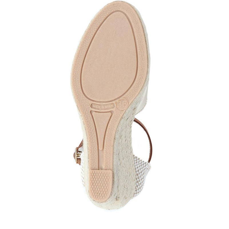 Adjustable Espadrille Sandals  - LOLLA39001 / 326 331