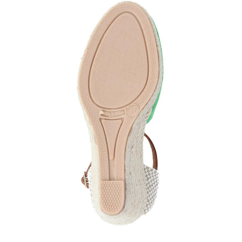 Adjustable Espadrille Sandals  - LOLLA39001 / 326 331