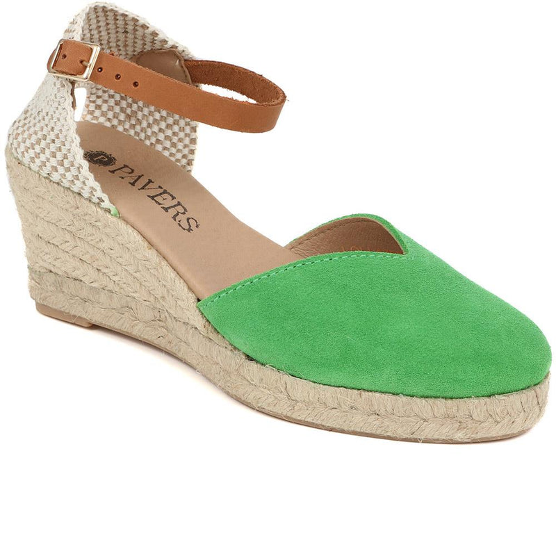 Adjustable Espadrille Sandals  - LOLLA39001 / 326 331