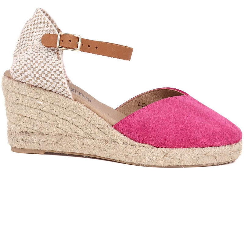 Adjustable Espadrille Sandals  - LOLLA39001 / 326 331