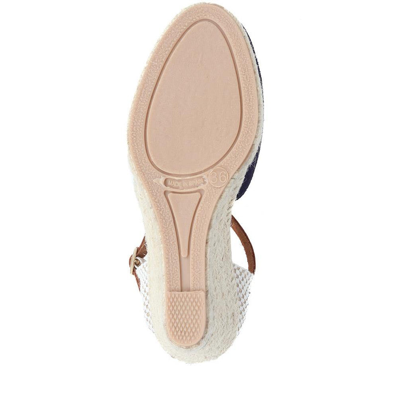 Adjustable Espadrille Sandals  - LOLLA39001 / 326 331