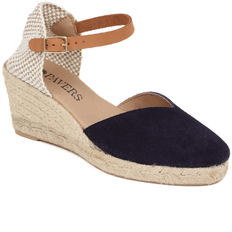 Adjustable Espadrille Sandals  - LOLLA39001 / 326 331