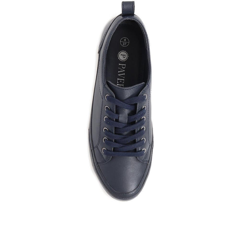 Casual Leather Trainers  - TEJ38032 / 325 097