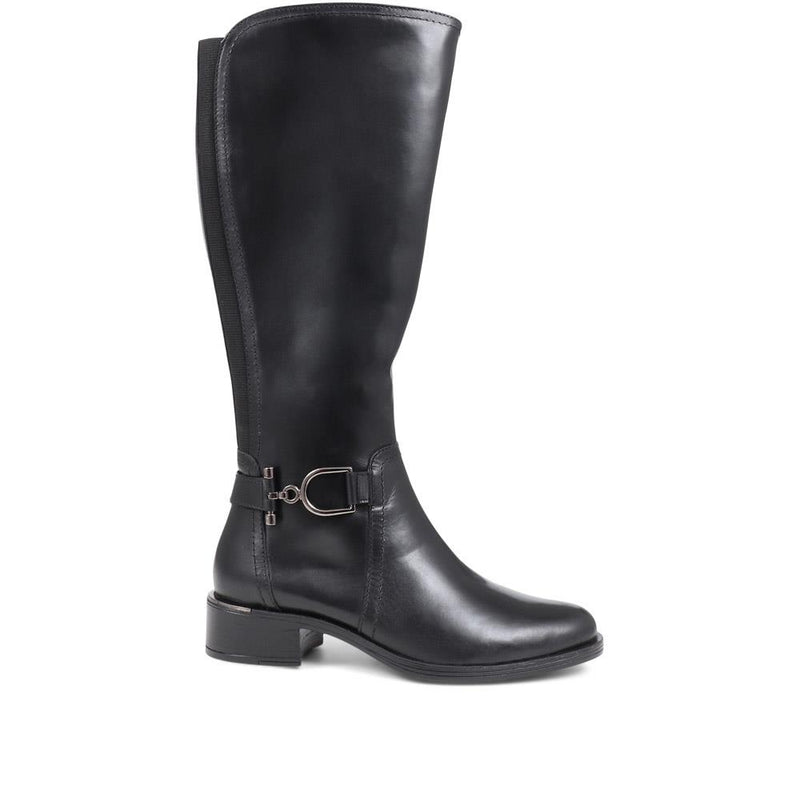 Metal-Detailed Long Boots - SAK38004 / 324 410