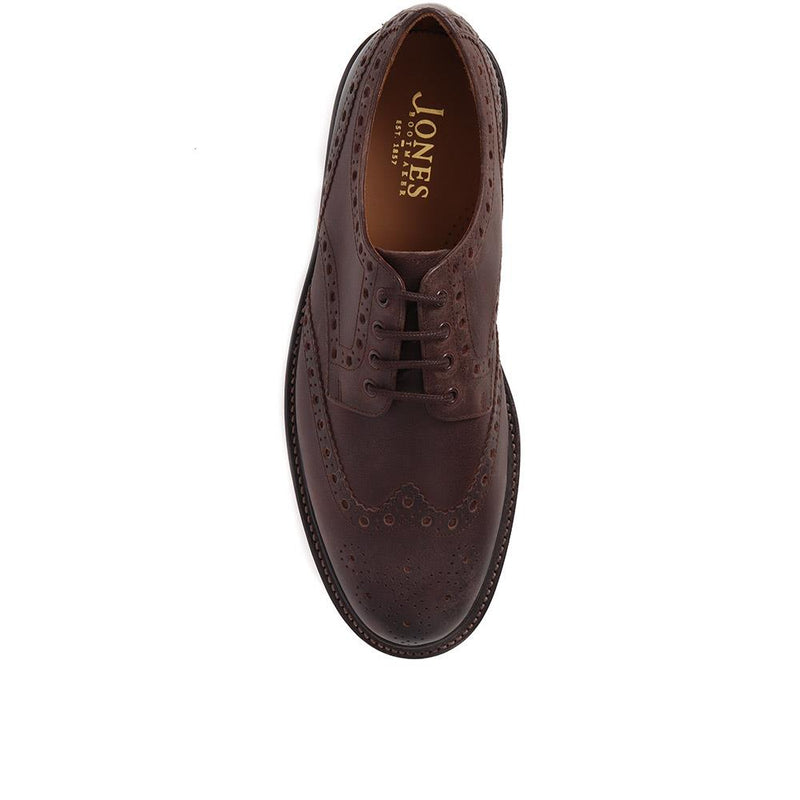 Bushwick Goodyear Welted Leather Brogues - BUSHWICK / 319 886