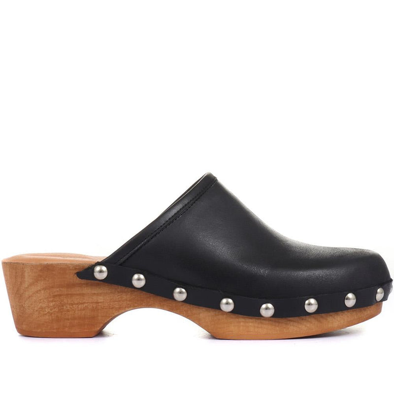 Bronx Leather Clogs - BRONX / 320 263