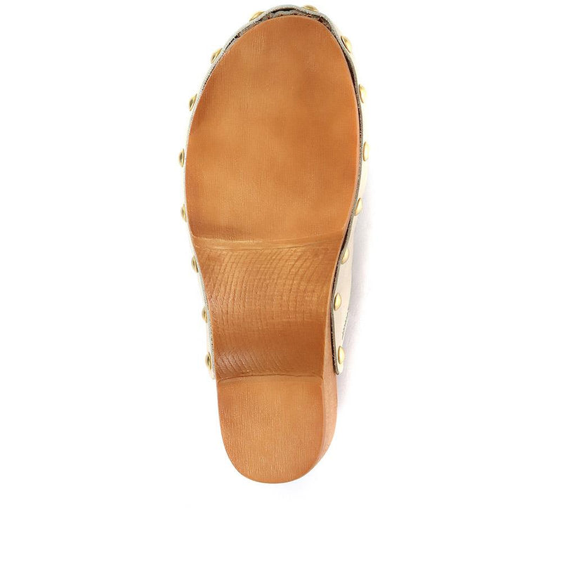 Bronx Leather Clogs - BRONX / 320 263